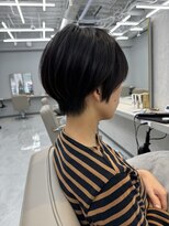 ネイロ 北千住(NeiRo)&nbsp;大人ショートボブ丸みショートカットマッシュショート前髪あり