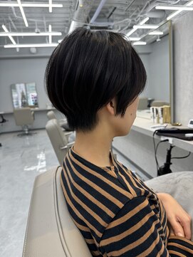 ネイロ 北千住(NeiRo) 大人ショートボブ丸みショートカットマッシュショート前髪あり