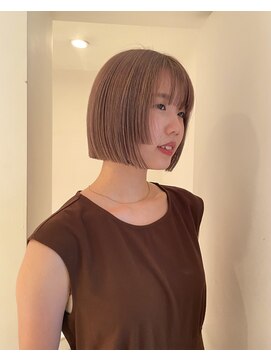 ヴィジョン(VISION) beige color/姫カットbob
