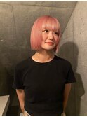 ホワイトブロンド/ホワイトピンク/トリプルカラー(表参道駅)