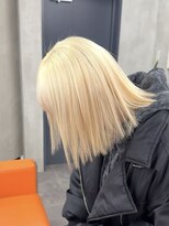 ニコ トウキョウ 渋谷(nico TOKYO)&nbsp;抜きっぱなしブロンド/髪質改善/ダブルカラー/ケアブリーチ/20代