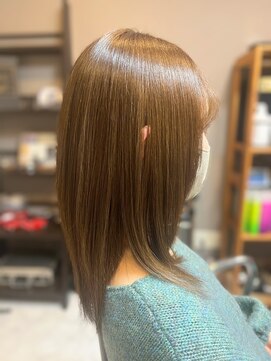 オンリー(ONLY) ★イルミナカラーオリーブ+髪質改善★