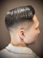 ヒロギンザ 六本木店(HIRO GINZA)&nbsp;七三。スキンフェード。　六本木　フェード　スキンフェード