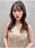 レイヤー/ネビージュ/韓国ヘア/イメチェン/縮毛矯正/中野/