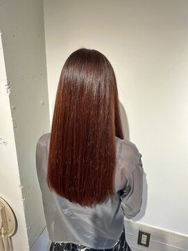 ヘアーポケット 恵比寿(hair pocket) さら艶ピンクヘア/髪質改善/透明感カラー/小顔カット/30代/40代