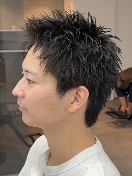 ゴート(GOATO) スパイキーショート アップバング 短髪