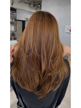 ハーシーバイアポロ 相模大野(HERSHE by apollo) ミディアムヘア/暗めカラー/グランマッシュ/レイヤーカット