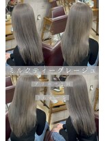 シェノン 近鉄奈良店(CHAINON)&nbsp;複雑履歴の方でも叶えるミルクティーグレージュ