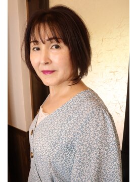 hairLux・浜松天王・三ヶ日・大人艶髪白髪ぼかし