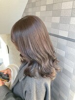 ルーチェ(Luce)&nbsp;ウォームブラウン/くびれミディ/シースルーバング