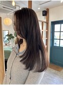 切りっぱなしボブ/ミニボブ/丸くないボブ/ヘーゼルベージュ