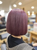 エアーベリー(AIR BERRY)&nbsp;ベリーピンク×切りっぱなしボブ