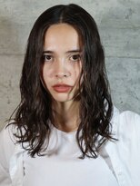 シオン(shion)&nbsp;顔周りレイヤーミディアムイメチェン韓国ヘア_F1507