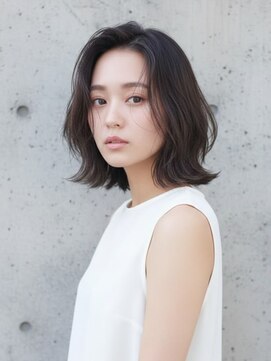 ヘアサロンエム 大宮東口(HAIR SALON M) 外ハネ/あごボブ/切りっぱなしボブ/顔周り/ボブ/大宮/髪質改善