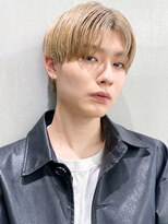 ソアメンズ 渋谷(soar men's)&nbsp;20代30代◎韓国風センターパートダブルカラー夏カラー