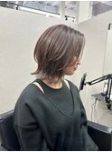  脱白髪染めハイライト/白髪ぼかし/透明感カラー/髪質改善