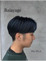 ラフ 日立(raf.)&nbsp;バレイヤージュ × ブルーブラック