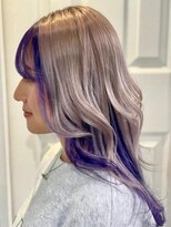 マティーナ ヘアー 池袋(Matina hair)&nbsp;【グレージュ×パープル】池袋美容室