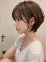 ルッソリベラ 池袋(Lusso libera)&nbsp;ショートボブ/くびれショート/ウォームブラウン/30代/40代/50代