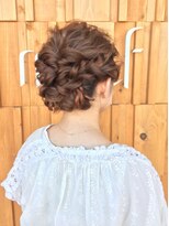 ムゥフ ヘアーアンドアイラッシュ(mouf hair&eyelash)&nbsp;【ｍｏｕｆ】大人かわいいカジュアルヘアセット