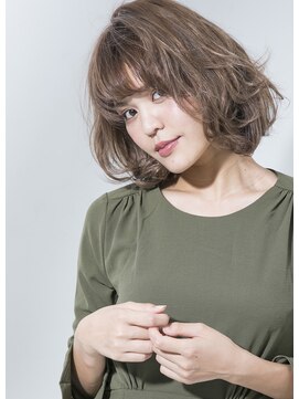 シャンプー ひろせ店(SHAMPOO) 軽やわウェーブのボブスタイル
