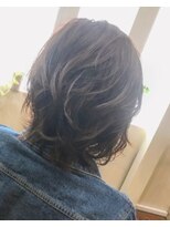 ヘアー カフェ コトノハ(hair cafe kotonoha)&nbsp;【コトノハ】 クール カジュアル ダーク ブルーモダングランジ