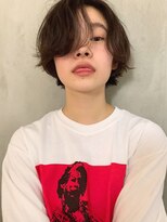 ケイト(KATE)&nbsp;【KATE】マッシュショートボブ×透けるダークアッシュ