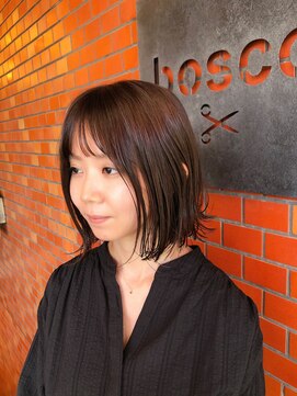 ボスコ 下北沢店(bosco) ラフボブスタイル　≪saya≫