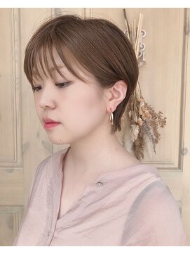 トコラソ 柏店(tocolaso) フェミニンショートボブ