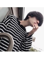 シン(syn) 前髪長めマッシュウルフ