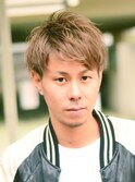 ハーフアップバングショート