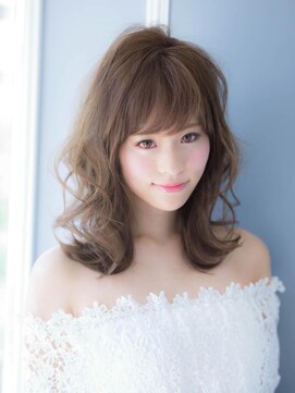 マーブルトウキョウネオリーブ(marbles tokyo neolive) 《MARBLES/三茶》☆愛されミディ☆シフォンカール☆