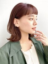 ガーデントウキョウ(GARDEN Tokyo)&nbsp;【GARDEN荒井夏海】ふんわりレイヤーボブ×オン眉前髪