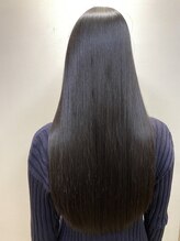 リゾーム デ リアン(Rhizome des liens) 【髪質改善】黄金髪マジカル縮毛矯正/錦糸町/縮毛矯正/髪質改善