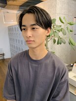 バイフィフス 原宿/表参道(by fifth)&nbsp;◇センターパート 韓国ヘア ニュアンスパーマ トランクスヘア