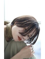 ビュート ヘアー ジョージ(Beaut Hair GEORGE) シアーな前髪 色気ショート