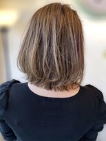 ヘアーエポック(hair epoque) 20代30代ナチュラルくびれボブ毛先パーマ肩ラインモテ髪