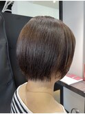 伸ばしかけショートボブ大阪梅田茶屋町