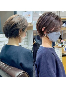 バンプ ギンザ(BUMP GINZA) 前下がり/絶壁解消/ひし形/大人ショートボブ/30代/40代★猪狩★