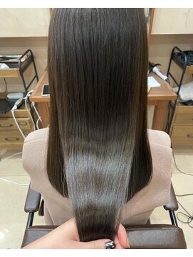 カノエ 宇部小串店(canoe) ロング/艶髪/髪質改善縮毛矯正/髪質改善/韓国風/韓国ヘア