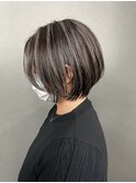 大人ショートヘア/ハイライトカラー/イルミナカラー[国分寺]3171