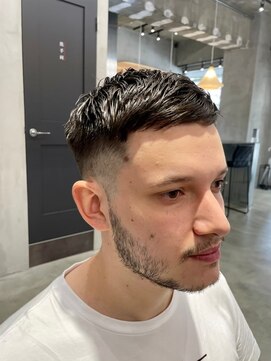 エフエム 明大前(FM) バーバー 刈り上げショート/アップバング/フェードカット