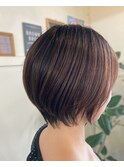 コンパクトショートボブ