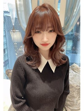 ロンド ロビン 栄(Lond robin) 【Lond robin】木屋元一　前髪/顔まわり/小顔カット/韓国ヘア