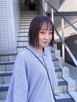 ヘアーエスクールステラ(hair S.COEUR stella) ぷつっとふわふわボブ