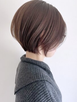 スリー(Th:ree) 【Th:ree】ショート/顔まわり/丸み/マッシュ/縮毛矯正/大久保