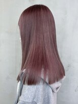 アルバム 渋谷パルコ(ALBUM) ベビーピンク美髪グレージュカラーエモージュ_ba394511