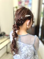 ヘアーリゾート ラ シック(hair resort La chiq)&nbsp;編みおろし