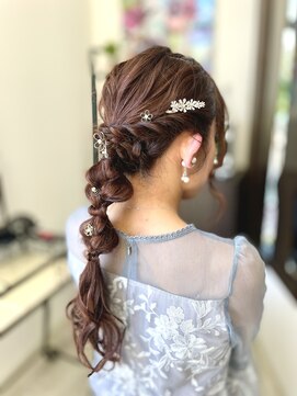 ヘアーリゾート ラ シック(hair resort La chiq) 編みおろし
