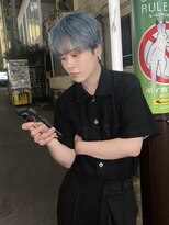 ロカ(roka)&nbsp;韓国風ヘア/ペールブルー／ハイトーン